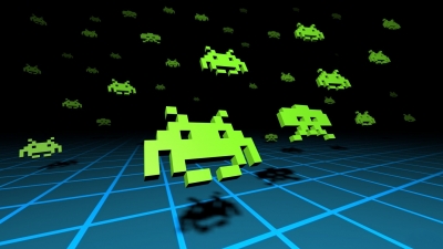 Artwork ke he Space Invaders