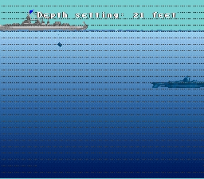 Screen ze hry Super Battleship