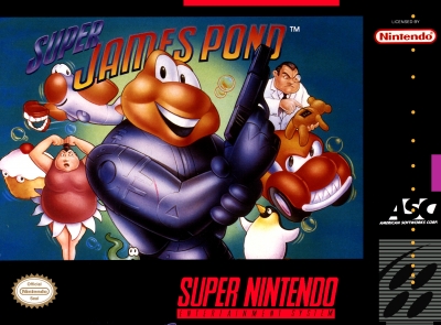 Obal hry Super James Pond