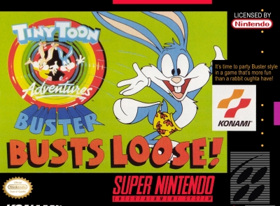Obal hry Tiny Toon Adventures: Buster Busts Loose!