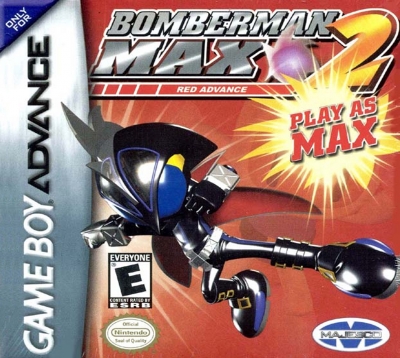 Obal hry Bomberman Max 2 Red Advance