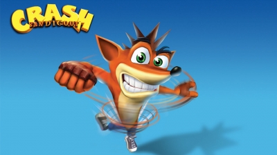 Artwork ke he Crash Bandicoot: The Huge Adventure