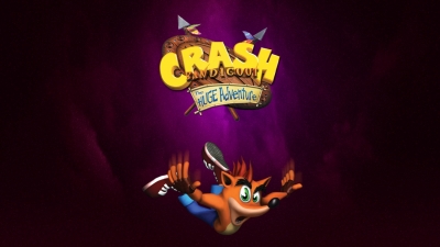 Artwork ke he Crash Bandicoot: The Huge Adventure