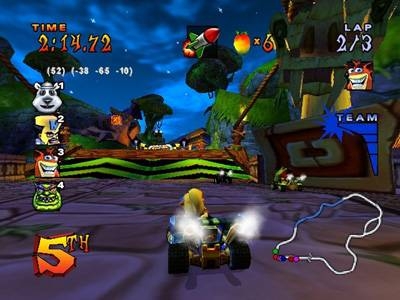 Screen ze hry Crash Nitro Kart