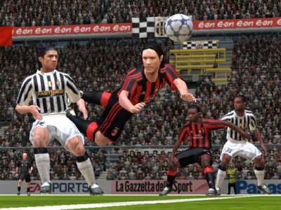 Screen ze hry FIFA Soccer 2005