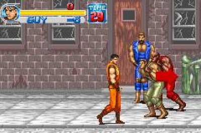 Screen ze hry Final Fight One