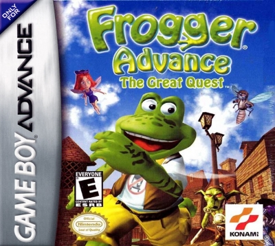 Obal hry Frogger Advance: The Great Quest