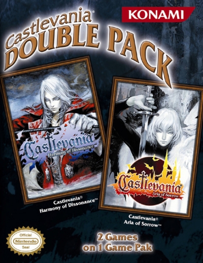 Artwork ke he Castlevania Double Pack