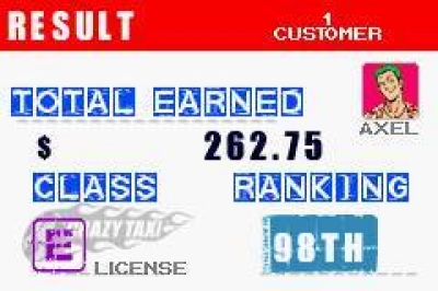 Screen ze hry Crazy Taxi: Catch a Ride