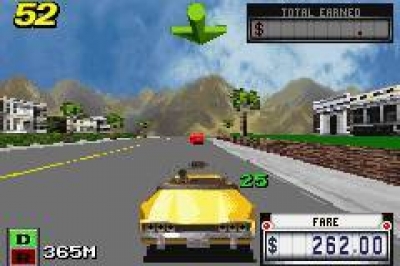 Screen ze hry Crazy Taxi: Catch a Ride