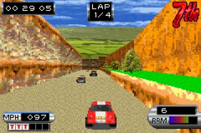 Screen ze hry Cruisn Velocity