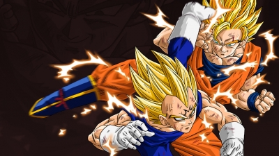 Artwork ke he Dragon Ball Z: The Legacy of Goku I & II