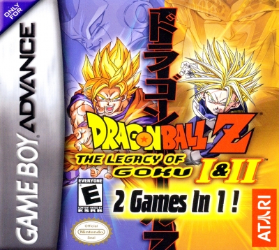 Obal hry Dragon Ball Z: The Legacy of Goku I & II