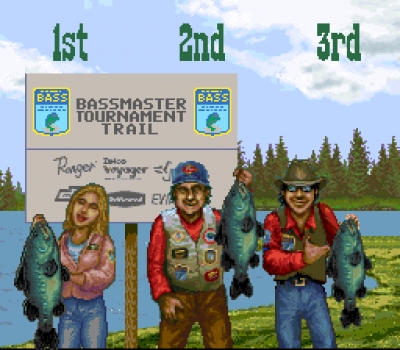 Screen ze hry Bass Masters Classic