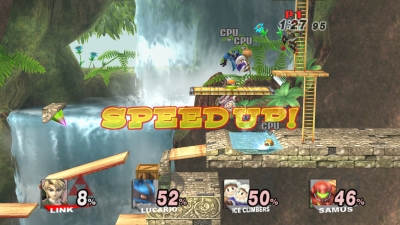 Screen ze hry Super Smash Bros. Brawl