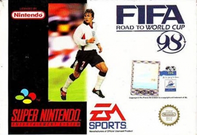 Obal hry FIFA - Road to World Cup 98