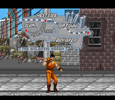 Screen ze hry Final Fight Guy