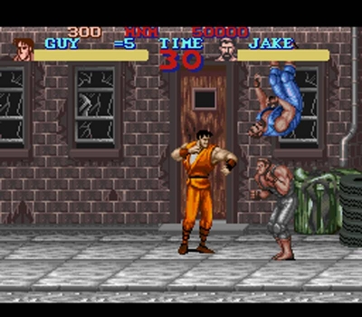 Screen ze hry Final Fight Guy