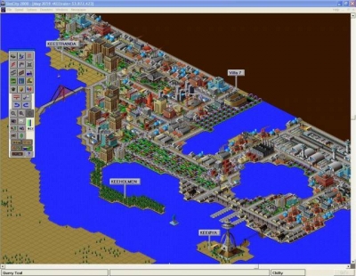 Screen ze hry SimCity 2000