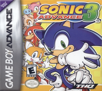 Obal hry Sonic Advance 3