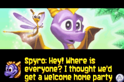 Screen ze hry Spyro 2: Season of Flame