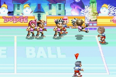 Screen ze hry Super Dodge Ball Advance