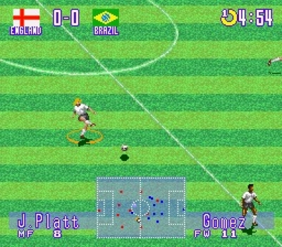 Screen ze hry International Superstar Soccer Deluxe