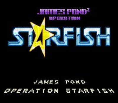 Screen ze hry James Pond 3: Operation Starfish