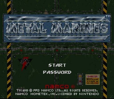 Screen ze hry Metal Marines
