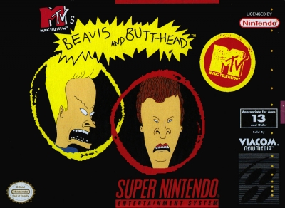 Obal hry Beavis and Butt-head