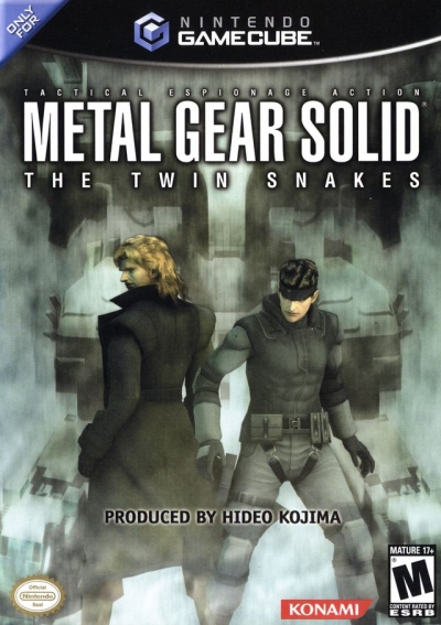 Obal hry Metal Gear Solid: The Twin Snakes