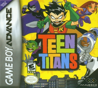 Obal hry Teen Titans