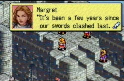 Screen ze hry Tactics Ogre: The Knight of Lodis