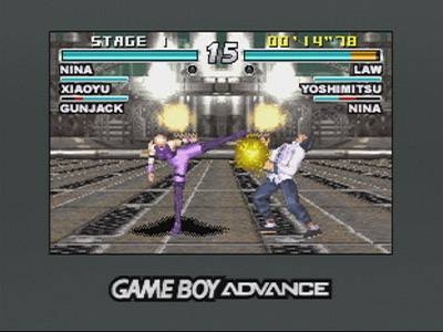 Screen ze hry Tekken Advance