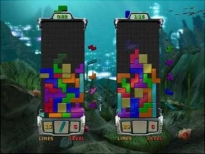 Screen ze hry Tetris Worlds