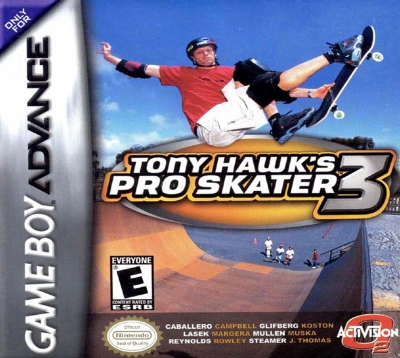 Obal hry Tony Hawks Pro Skater 3