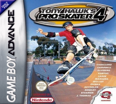 Obal hry Tony Hawks Pro Skater 4