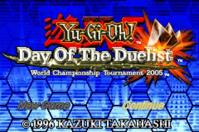 Screen ze hry Yu-Gi-Oh! 7 Trials to Glory: World Championship Tournament 2005