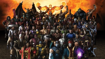 Artwork ke he Mortal Kombat: Armageddon