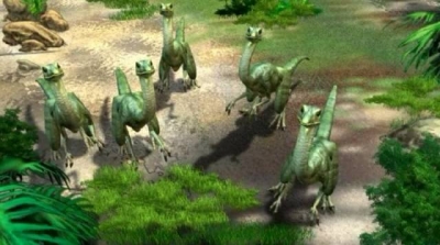 Screen ze hry Jurassic Park III: Dino Defender