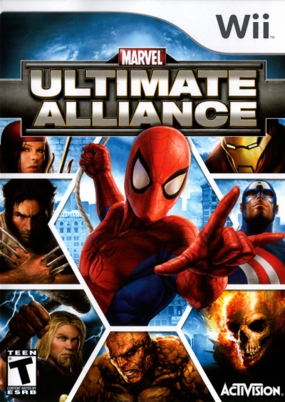 Obal hry Marvel: Ultimate Alliance