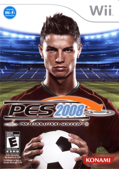 Obal hry Pro Evolution Soccer 2008