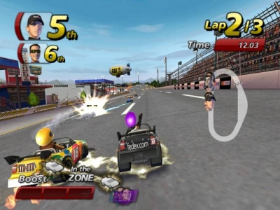 Screen ze hry NASCAR Kart Racing