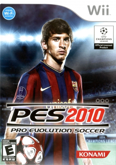 Obal hry Pro Evolution Soccer 2010