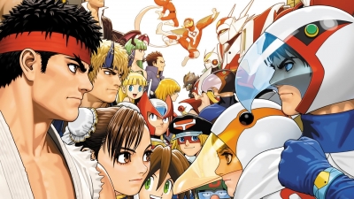 Artwork ke he Tatsunoko vs. Capcom: Ultimate All-Stars