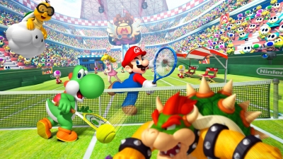 Artwork ke he Mario Power Tennis