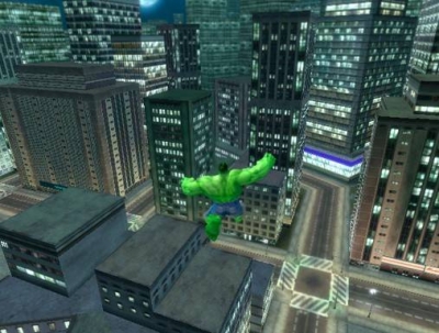 Screen ze hry The Incredible Hulk: Ultimate Destruction