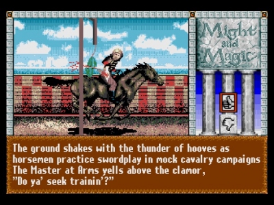 Screen ze hry Might and Magic III: Isles of Terra