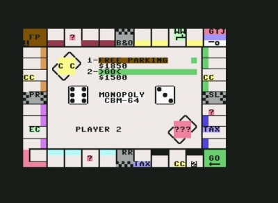 Screen ze hry Monopoly