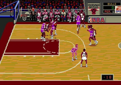 Screen ze hry NBA Showdown